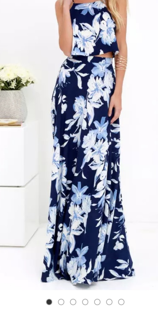 Lulu's Love for Lanai Floral Print Two-Piece